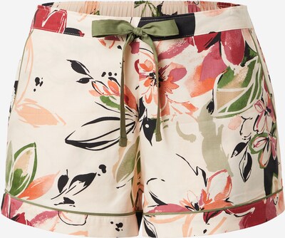 Cyberjammies Shorts 'Natalie' in grün / orange / pfirsich / dunkelpink / schwarz, Produktansicht