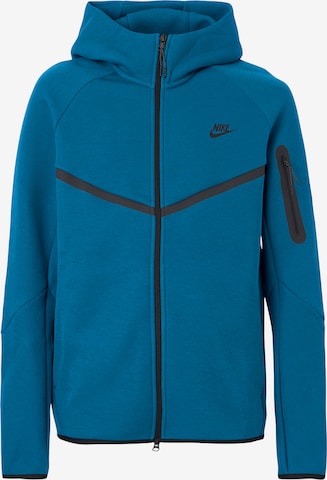 Nike SportswearGornji dio trenirke 'TECH FLEECE' - plava boja: prednji dio