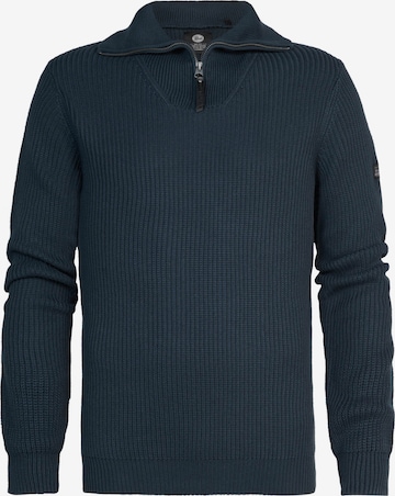 Petrol Industries Sweater in Blue: front