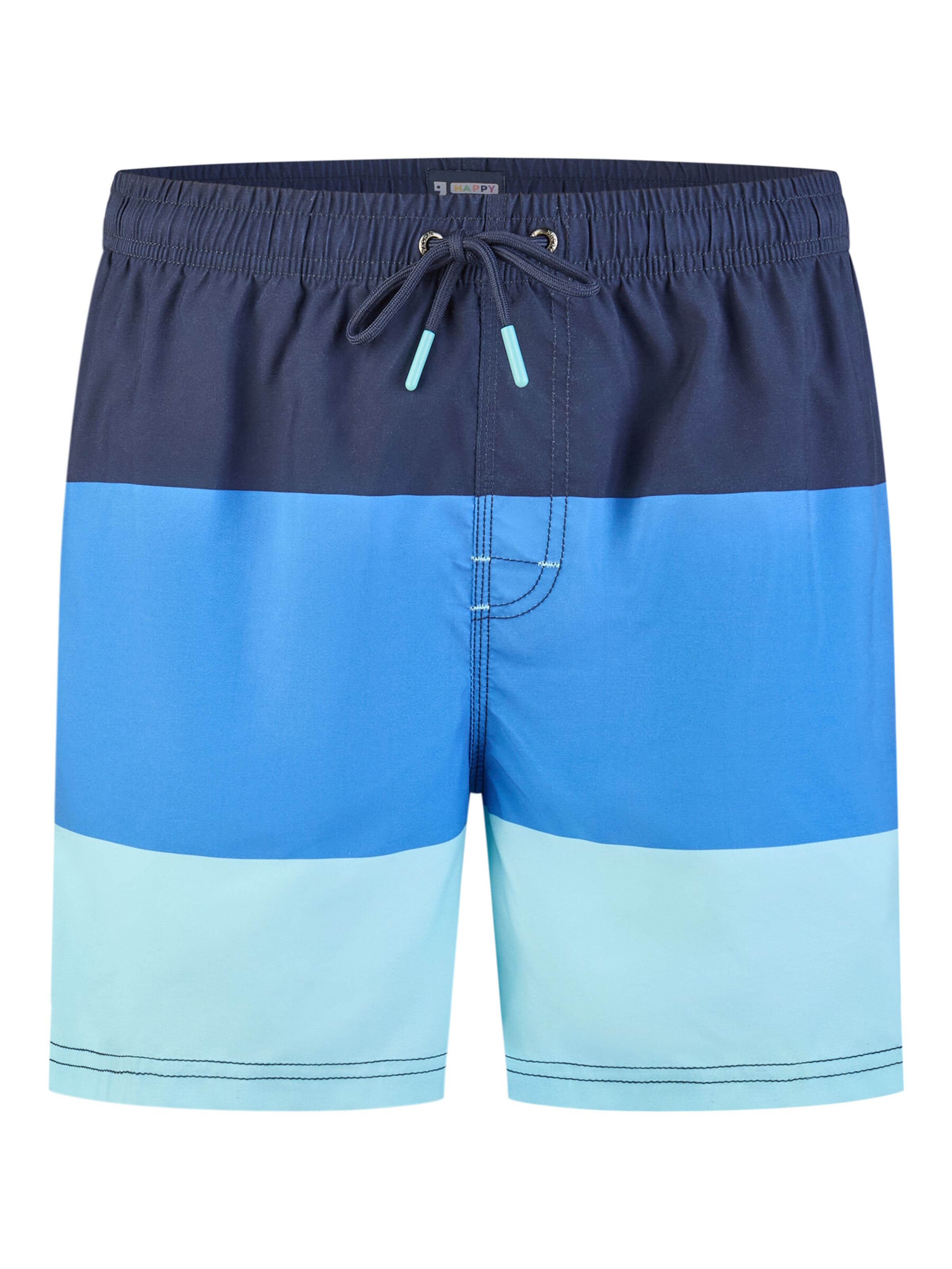Happy Shorts Zwemshorts in Blauw: voorkant