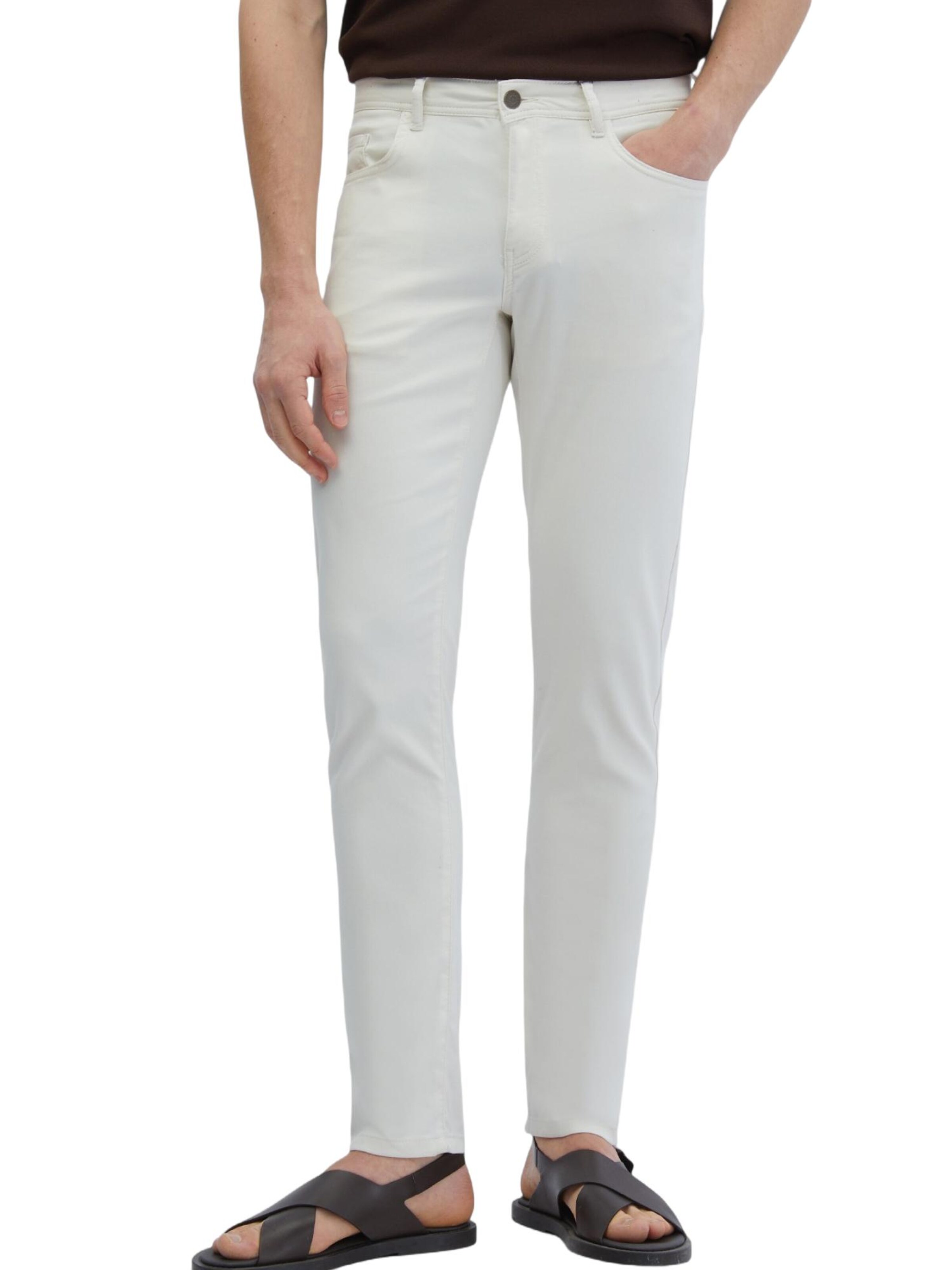 Regular Pantalon Ramsey en beige : devant