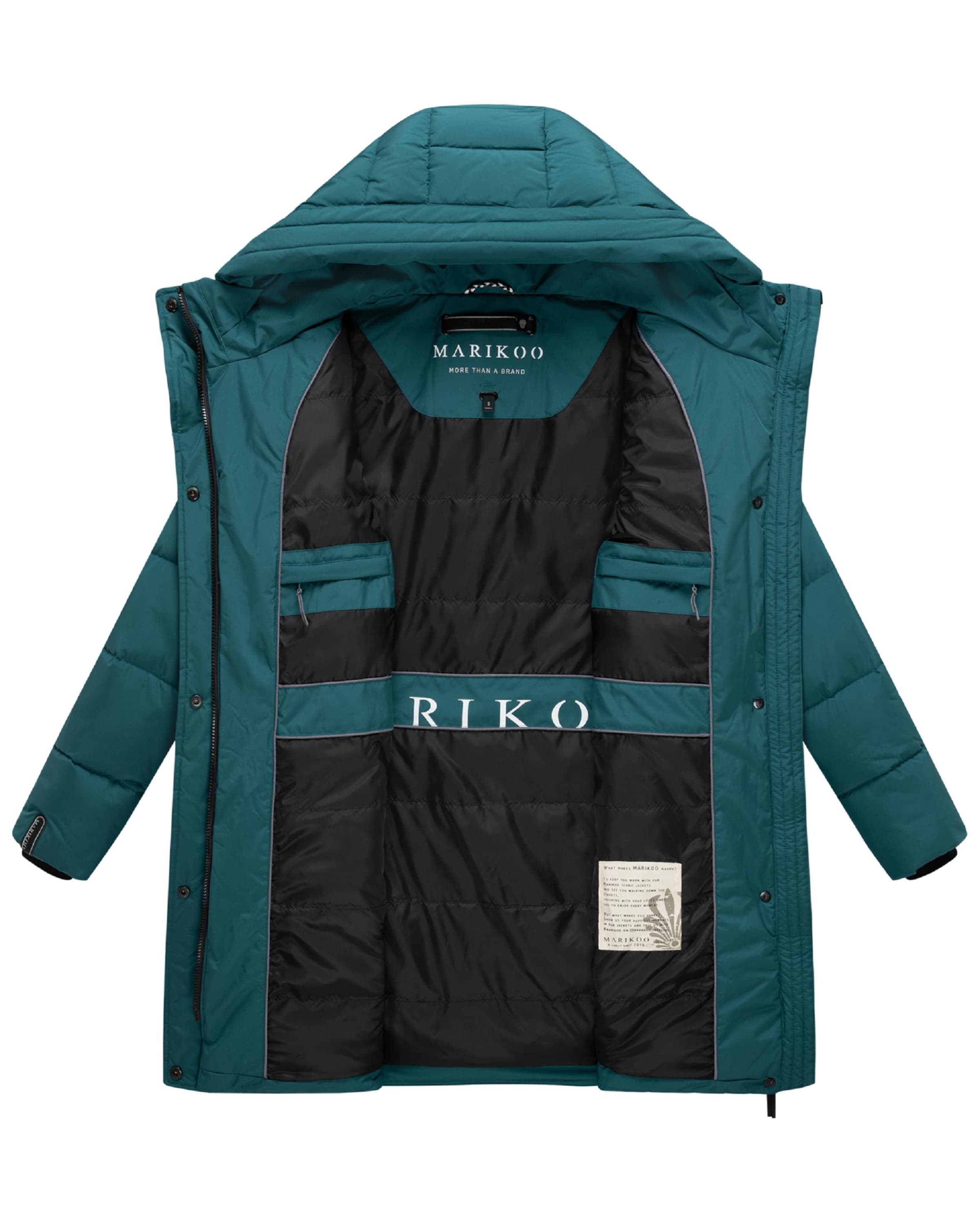 Cappotto invernale 'Karumikoo XVI' di MARIKOO in verde
