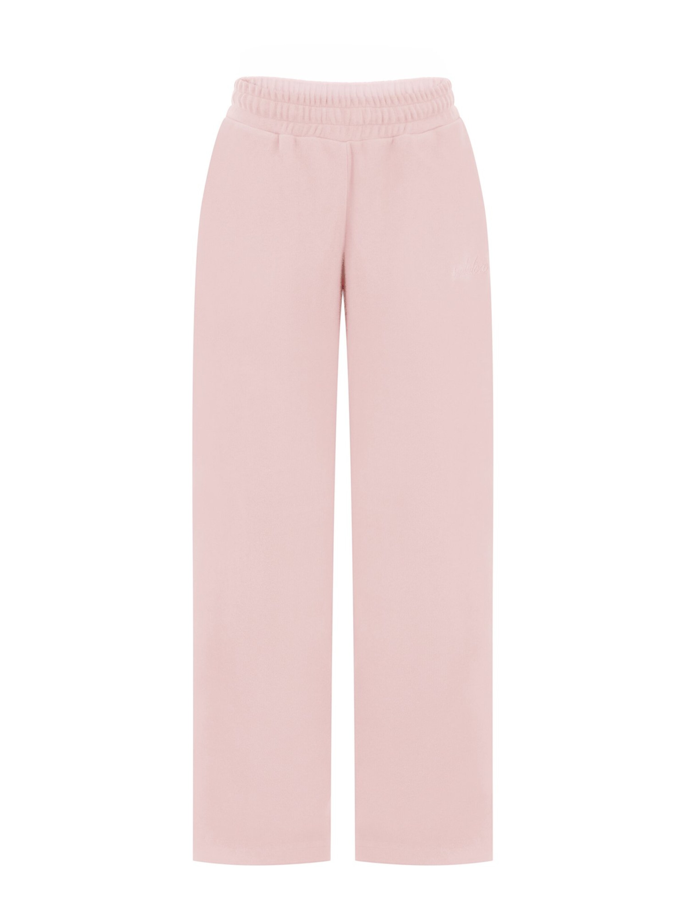 Smilodox Loosefit Broek in Roze: voorkant