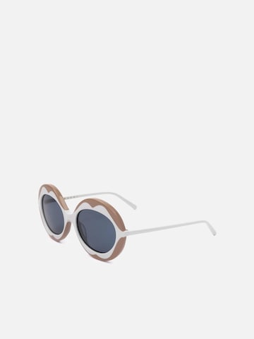 Marni Zonnebril in Beige: voorkant