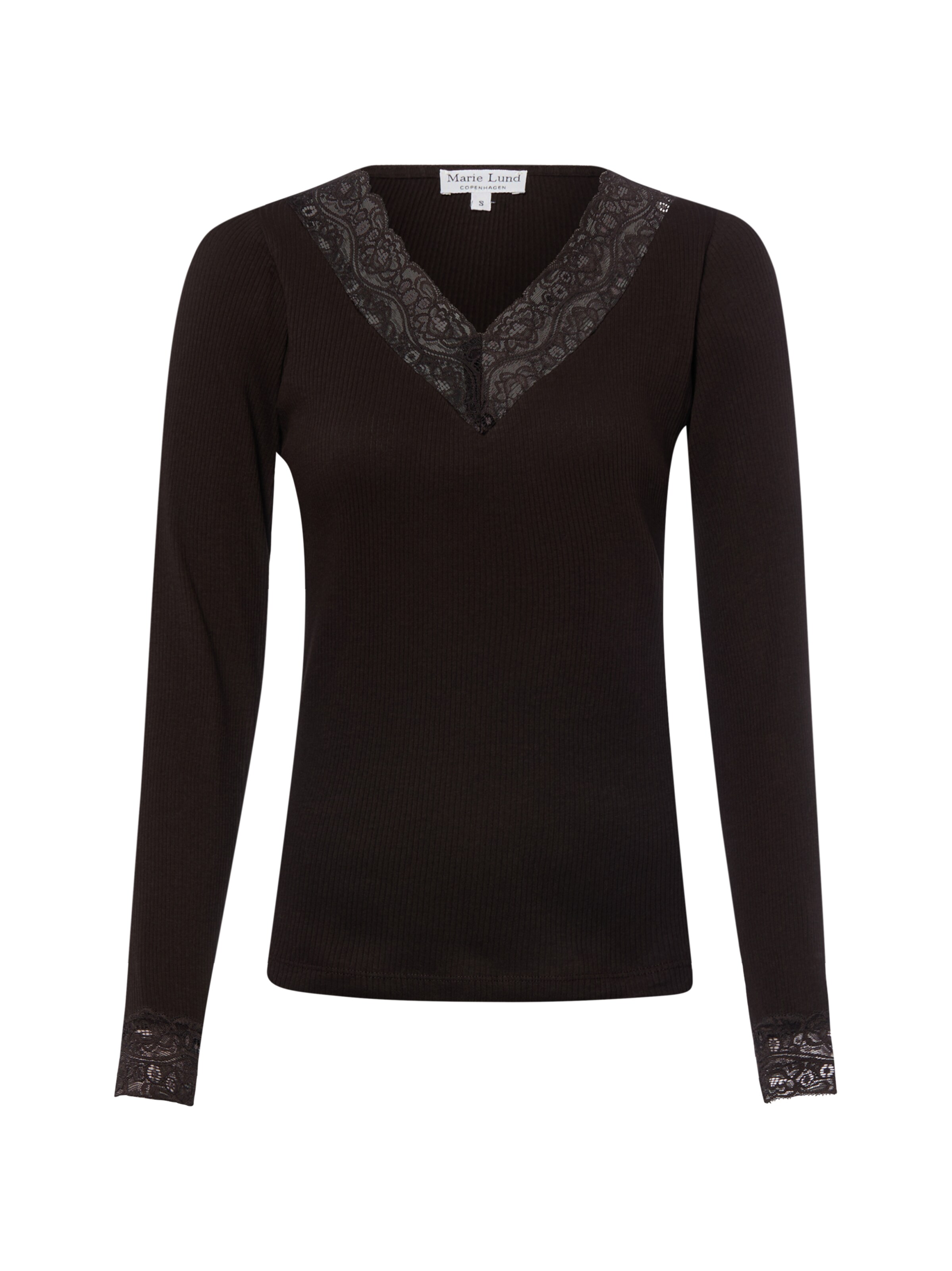 Marie Lund Shirt in S in Chocolate, Item view