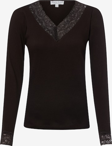 Marie Lund Shirt in Brown: front