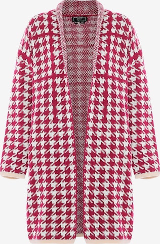 faina Kardigán - Ružová: predná strana