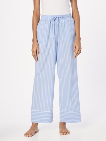 Hunkemöller Spodnie od piżamy w kolorze niebieski: przód