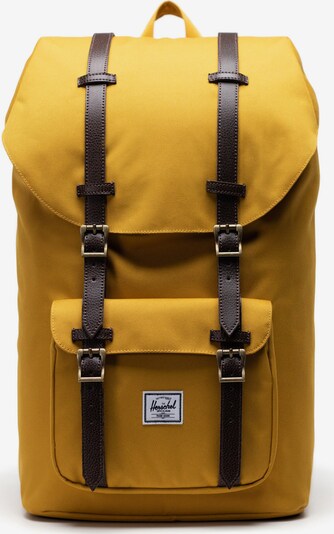 Zaino 'Little America' Herschel di colore cognac / marrone scuro, Visualizzazione prodotti