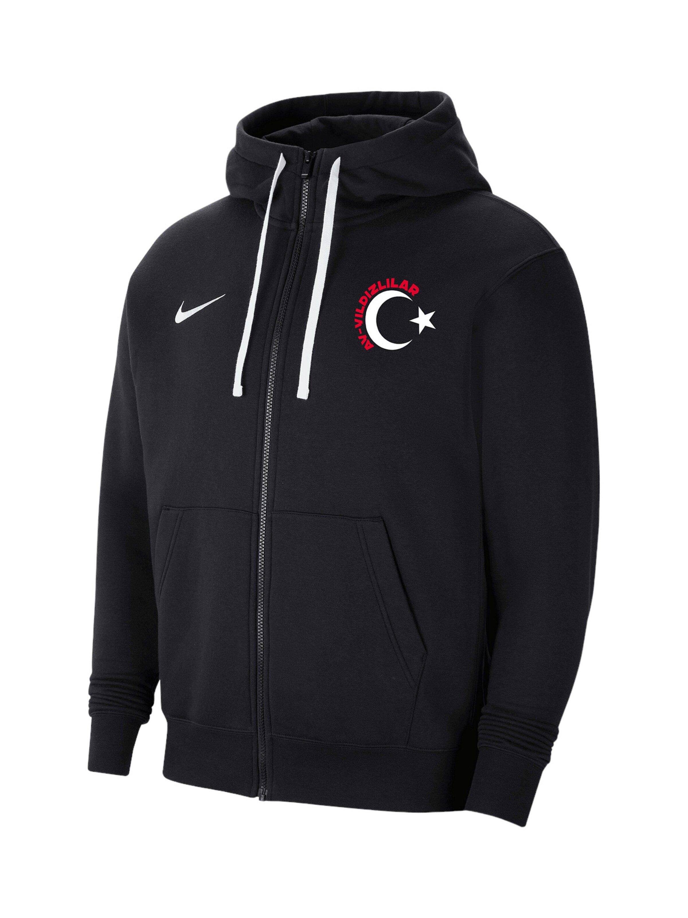 NIKE Sports jacket in Black: front