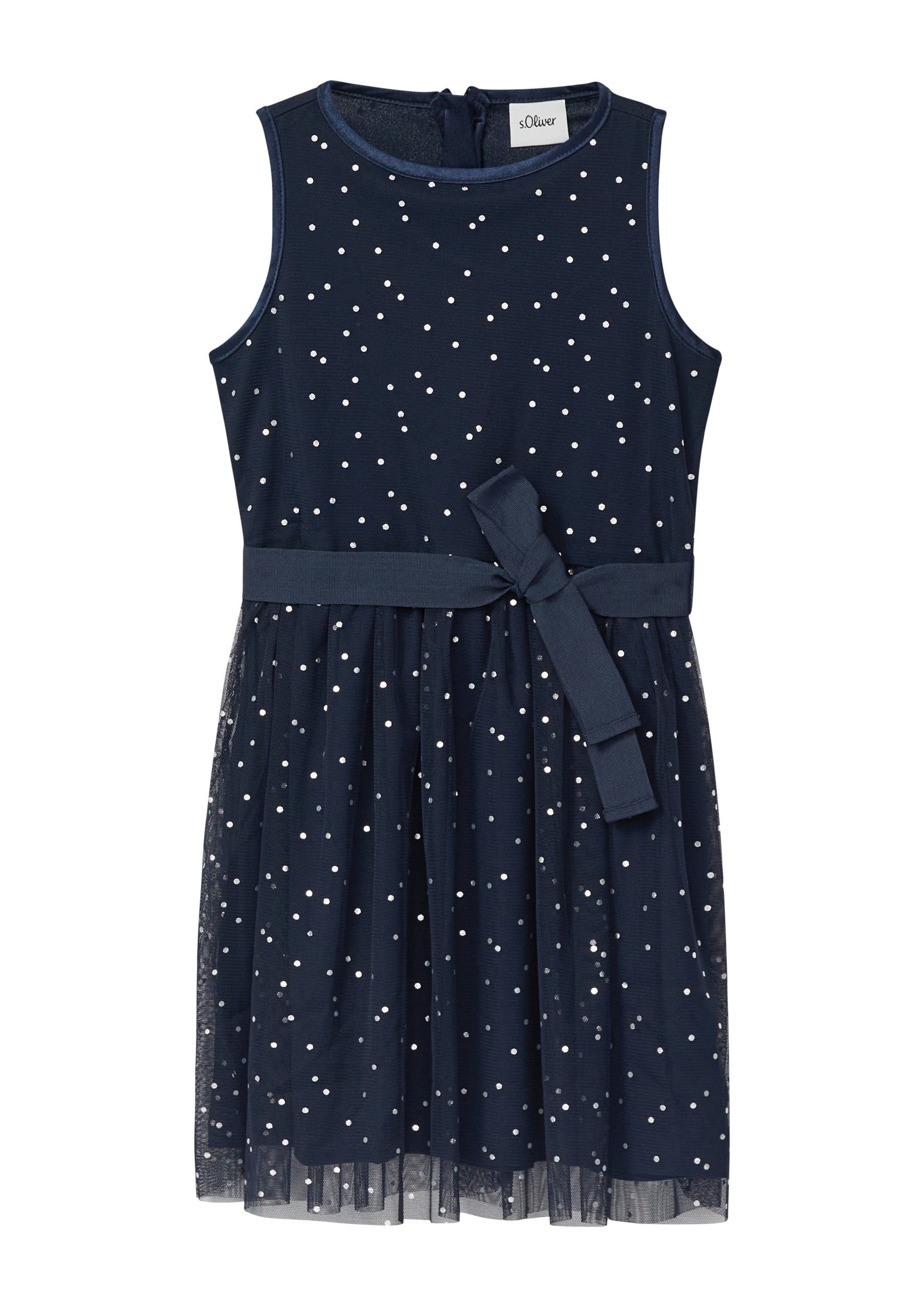 s.Oliver Kleid in Blau: Vorderseite