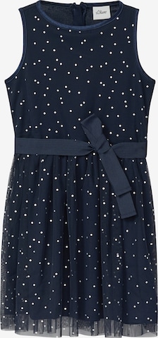 s.Oliver Kleid in Blau: Vorderseite