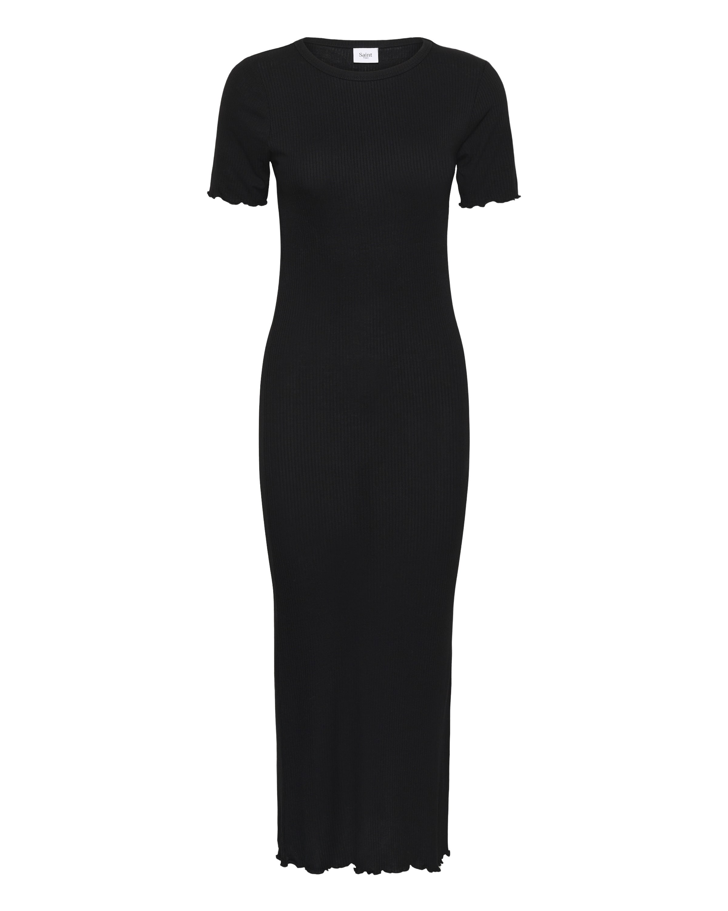 SAINT TROPEZ - Vestido 'OlaliaSZ' em preto: frente