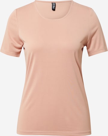 T-shirt 'KAMALA' PIECES en rose : devant