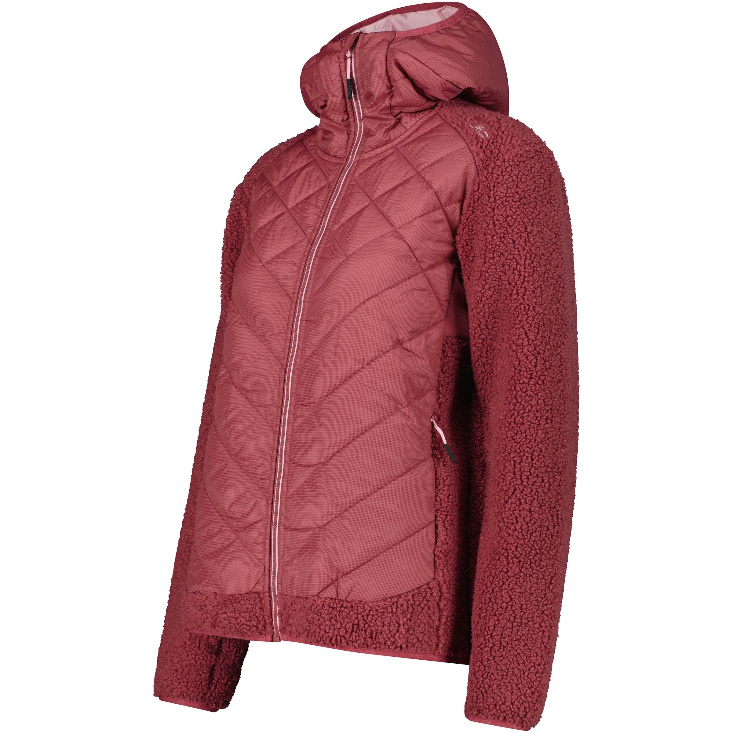 CMP Athletic Fleece Jacket in Pink