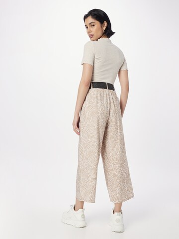 ZABAIONE Wide Leg Housut 'Solveig' värissä beige