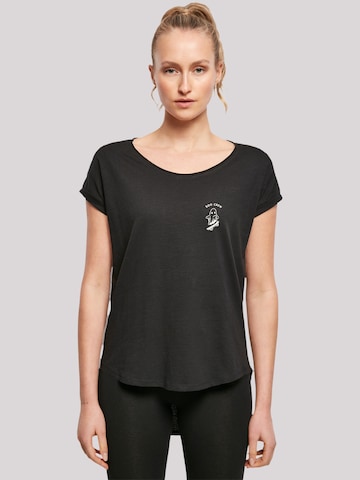 F4NT4STIC T-Shirt 'Boo Crew Halloween' in Schwarz: Vorderseite