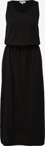 s.Oliver Summer Dress in Black: front