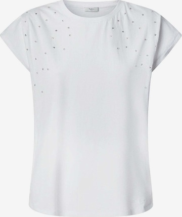 Pepe Jeans Shirt 'Raz' in Wit: voorkant