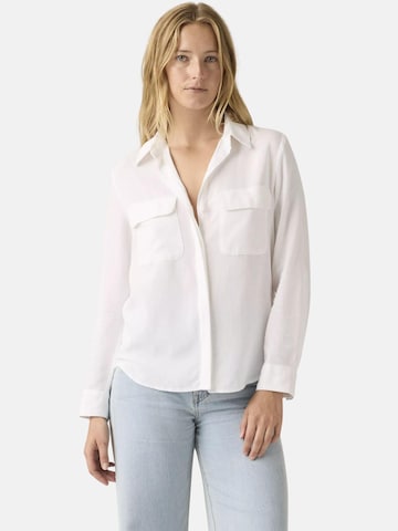 LEVI'S ® Koszulka 'LEVI'S ELAINE UTILITY SHIRT CAMICIA' w kolorze biały: przód