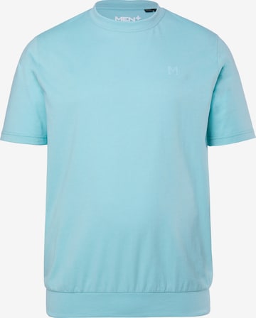 Men Plus Shirt in Blue: front