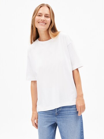 ARMEDANGELS Shirt 'Giannaa' in White: front