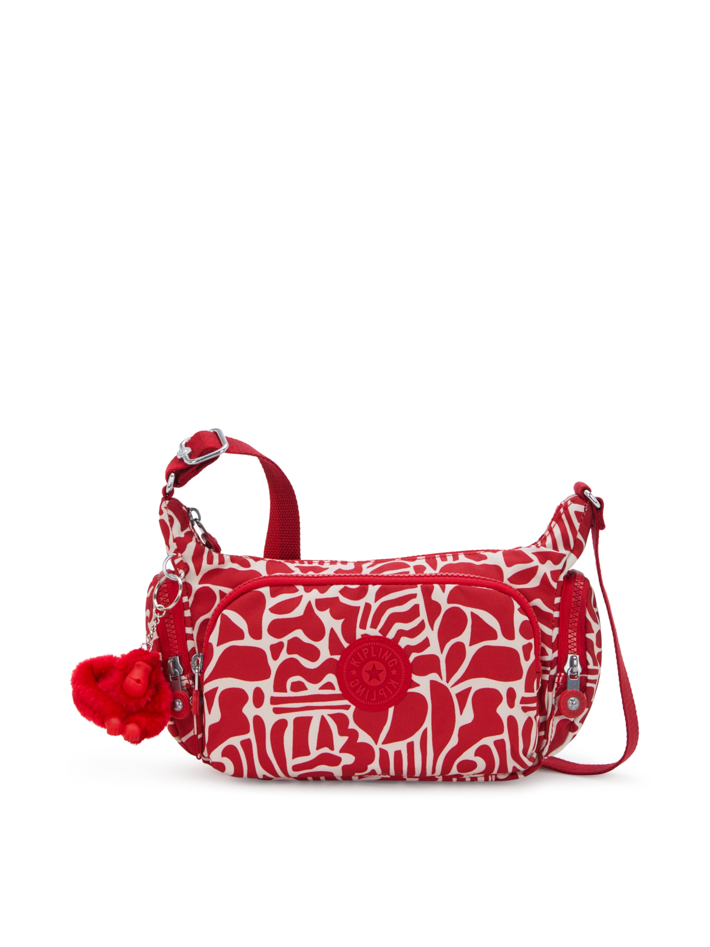 KIPLING Mala de ombro 'Gabbette S' em vermelho / branco, Vista do artigo