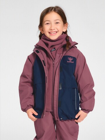 Hummel Performance Jacket in Purple: front