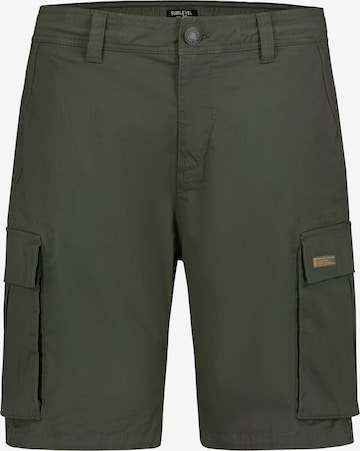 Sublevel Shorts in Grün: Vorderseite