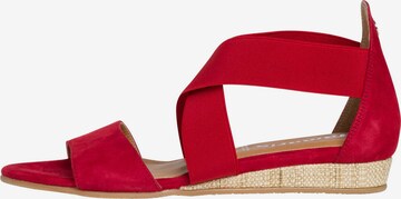 Sandale de la TAMARIS pe roșu
