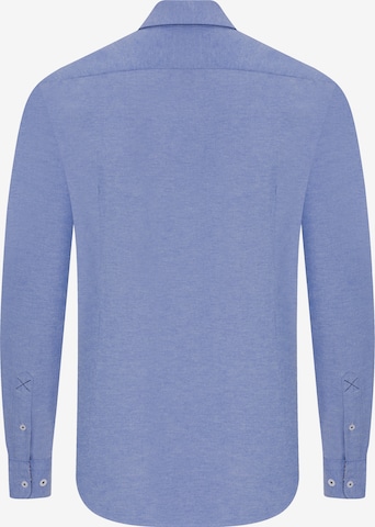 DENIM CULTURE Regular Fit Hemd 'Matthew' in Blau