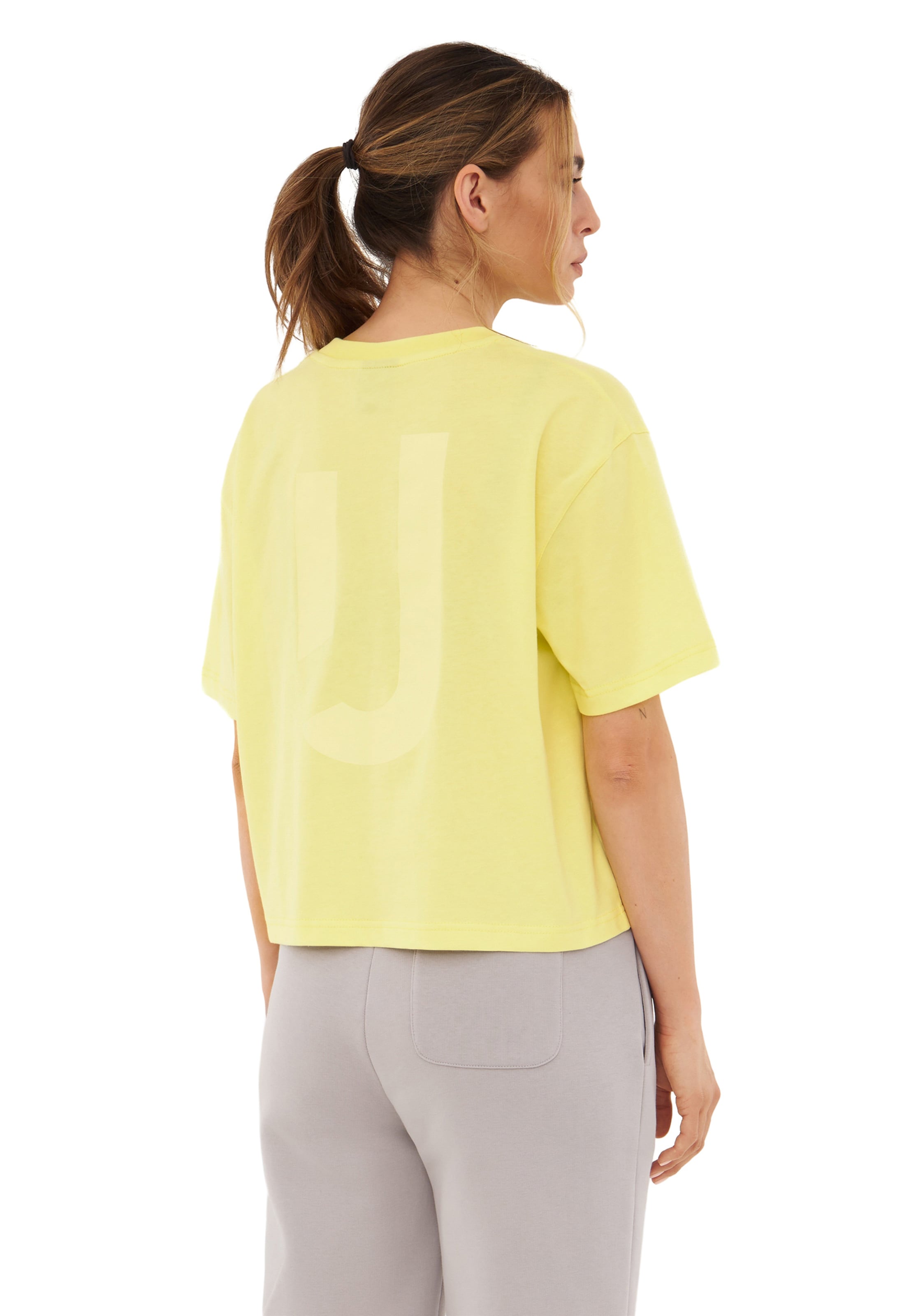 Johnny Urban T-shirt 'Zoey' i gul