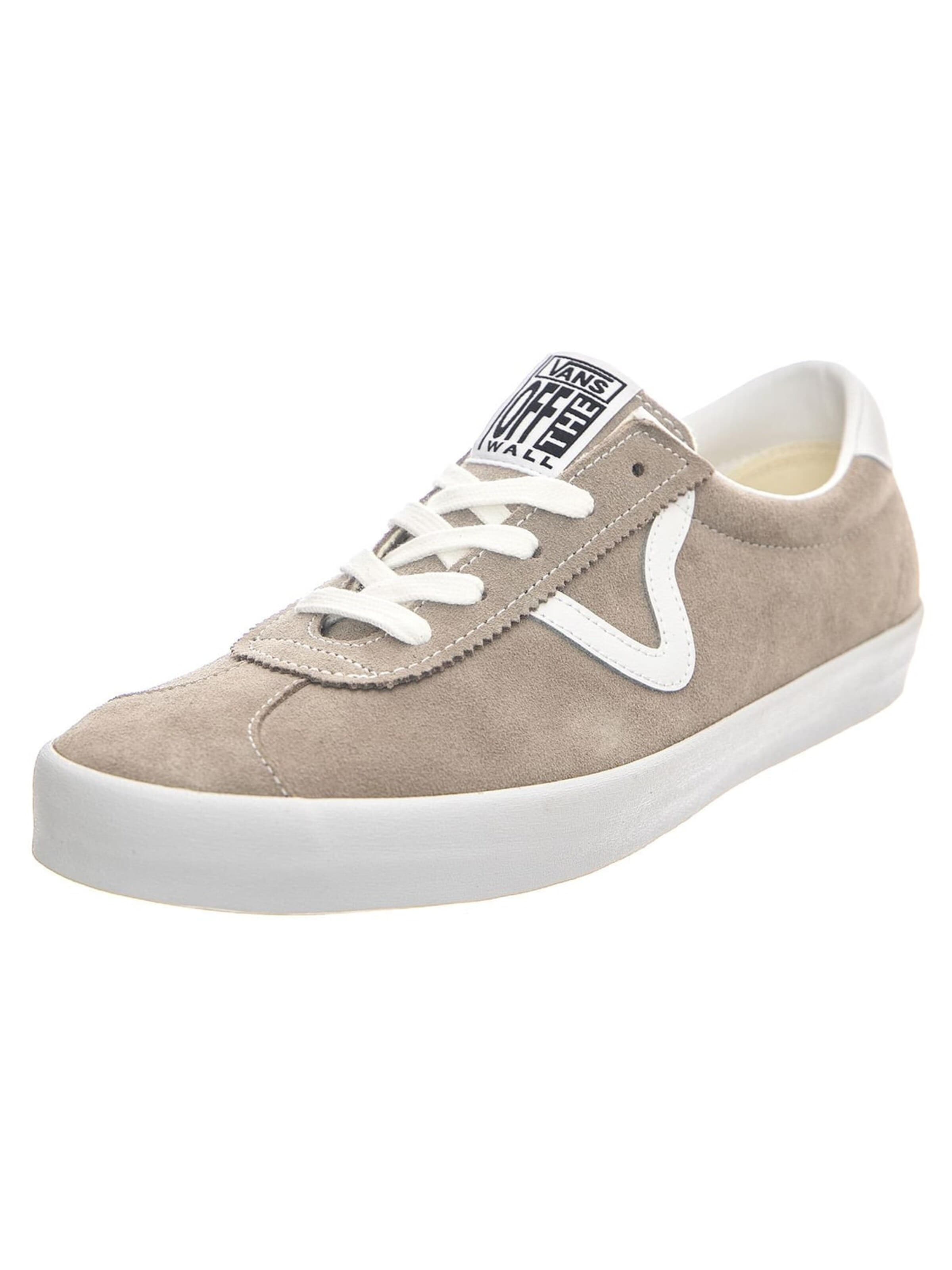 Scarpa stringata sportiva di VANS in beige: frontale