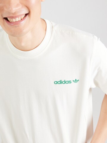 ADIDAS ORIGINALS Футболка 'BEAR CAFE' в Белый