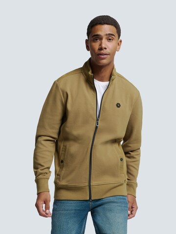 Veste de survêtement No Excess en vert : devant