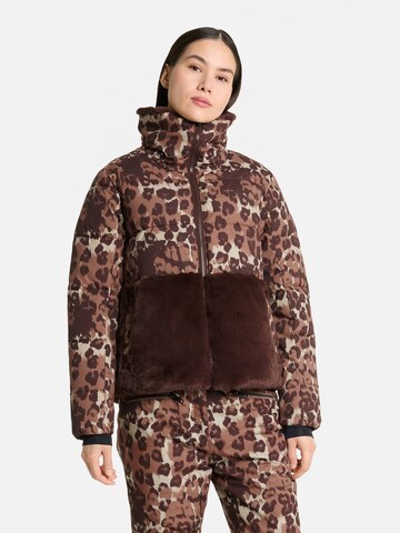 ZIENER Outdoor Jacket 'TAYLIE ' in Brown: front