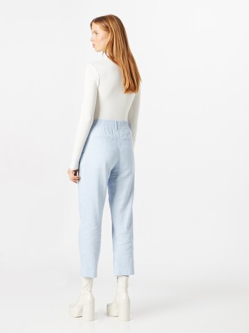 DRYKORN Regular Pleat-Front Pants 'DISPATCH' in Blue