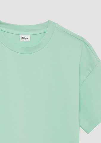 s.Oliver T-Shirt in Grün