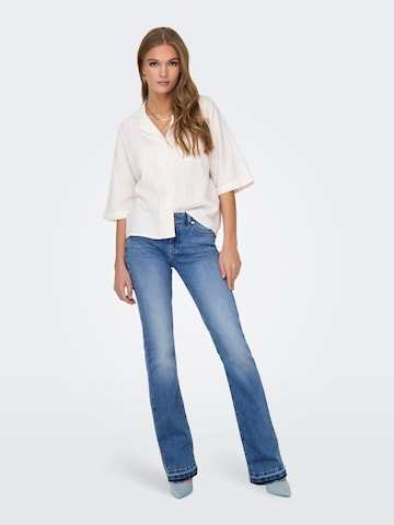 évasé Jean 'India' ONLY en bleu