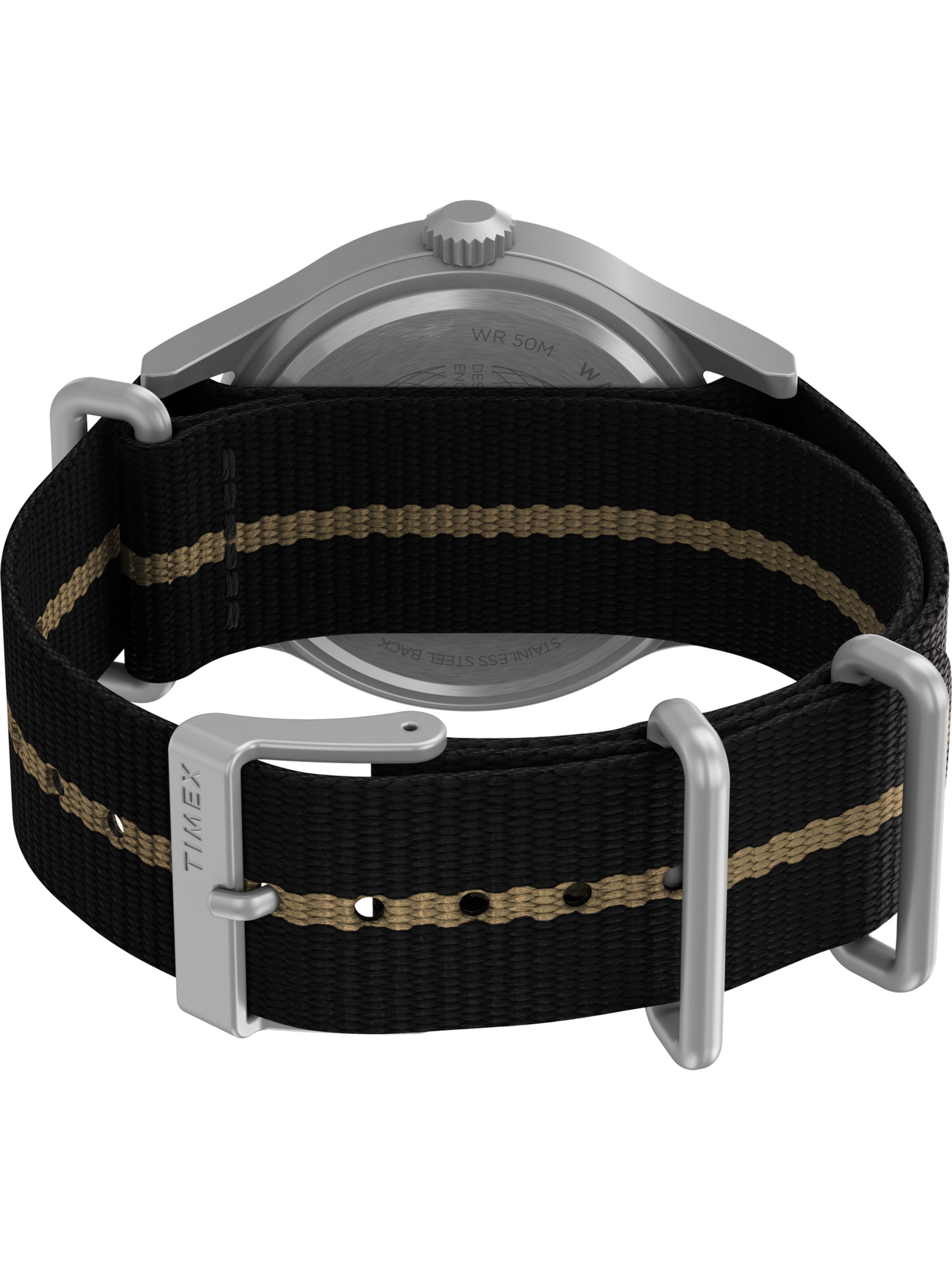 Montre à affichage analogique TIMEX en marron