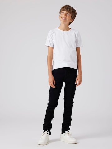 TWO SOON Slimfit Jeans in Zwart: voorkant