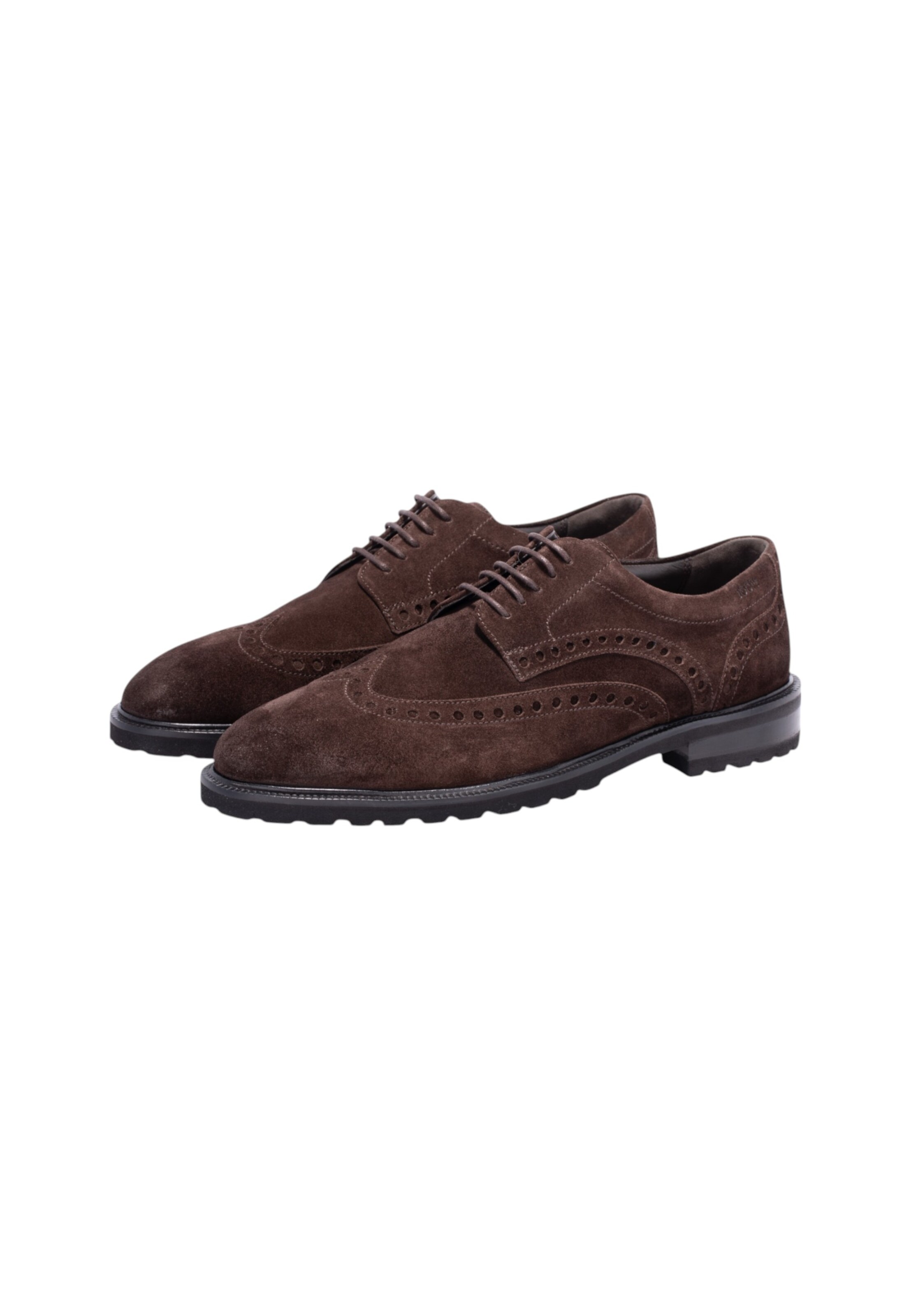 JOOP! Lace-Up Shoes 'Velo Danilo Brogue' in Brown