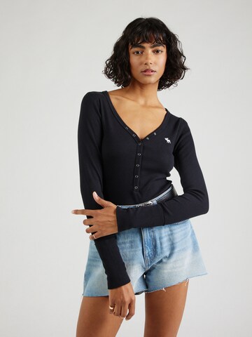 Abercrombie & Fitch - Camisa em preto: frente