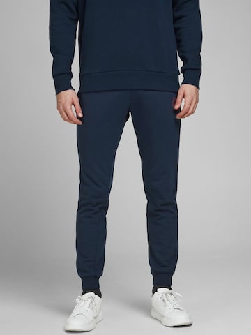 JACK & JONES Конический (Tapered) Штаны 'Gordon Shark' в Синий: спереди