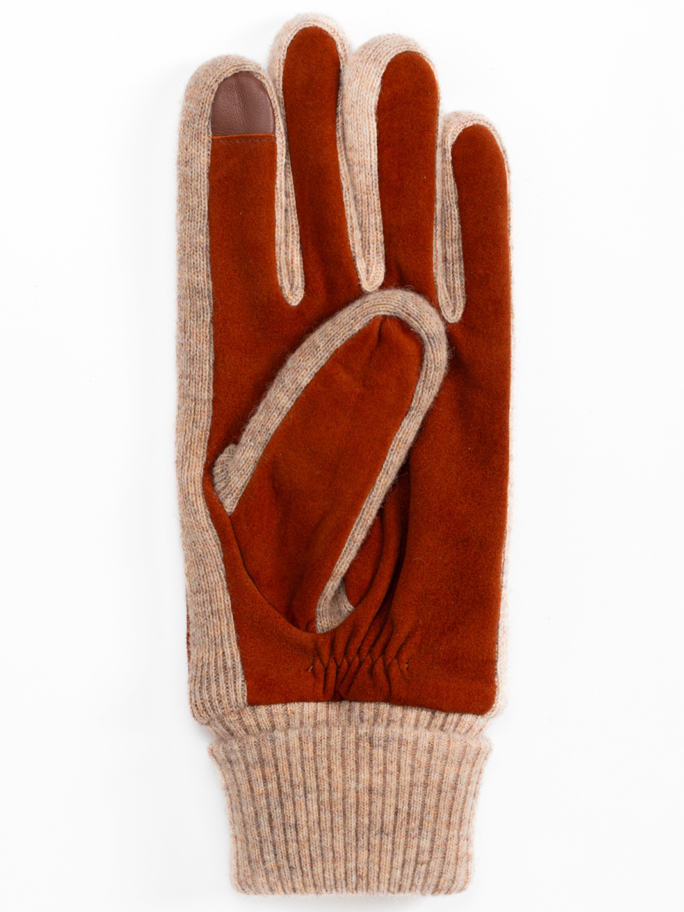 CASH-MERE.CH Fingerhandsker i brun