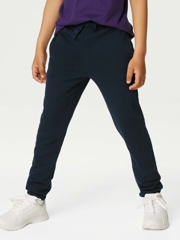 Effilé Pantalon Marks & Spencer en bleu : devant