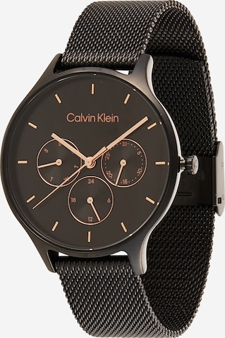 Montre à affichage analogique Calvin Klein en noir : devant