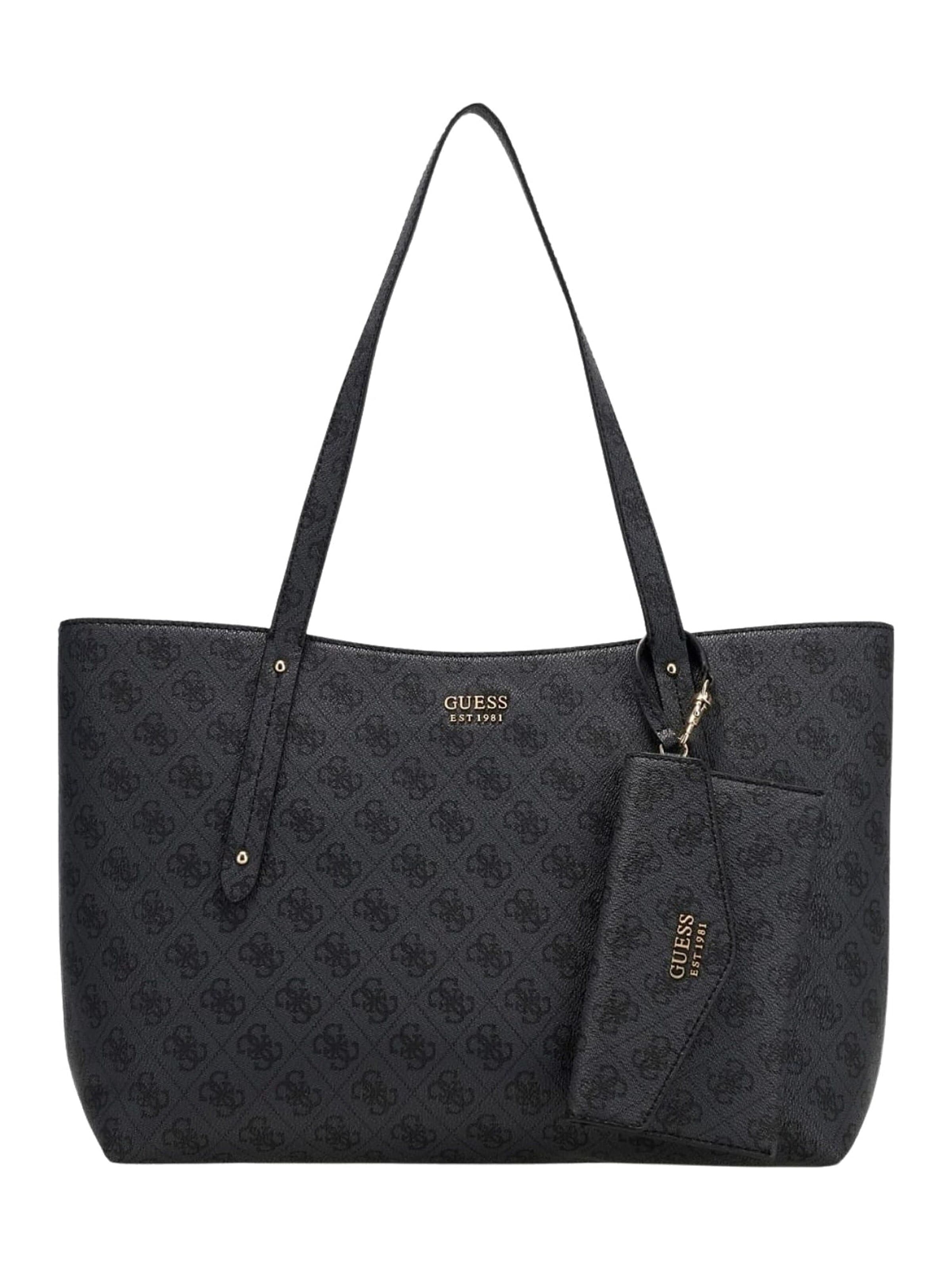 Shopper 'Guess Borsa Brenton Top Zip Tote' di GUESS in grigio: frontale