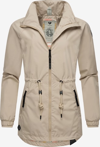 Ragwear Weatherproof jacket 'Tacy' in Beige