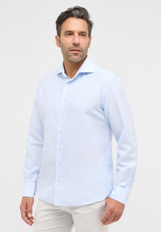 ETERNA Regular fit Button Up Shirt in Blue: front